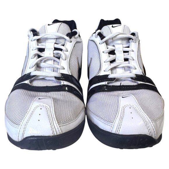 Nike Womens Air Strike Turf 95 323938-101 White Black Running Shoes Size US 9 - Picture 2 of 6